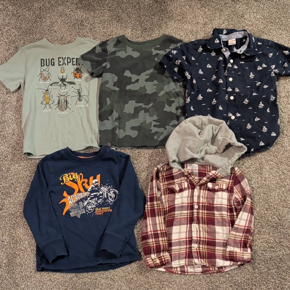 5T Shirt Bundle